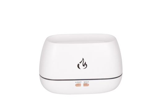 Flaming Humidifier White Basic, front